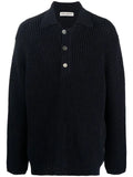 OUR LEGACY ribbed-knit cotton jumper