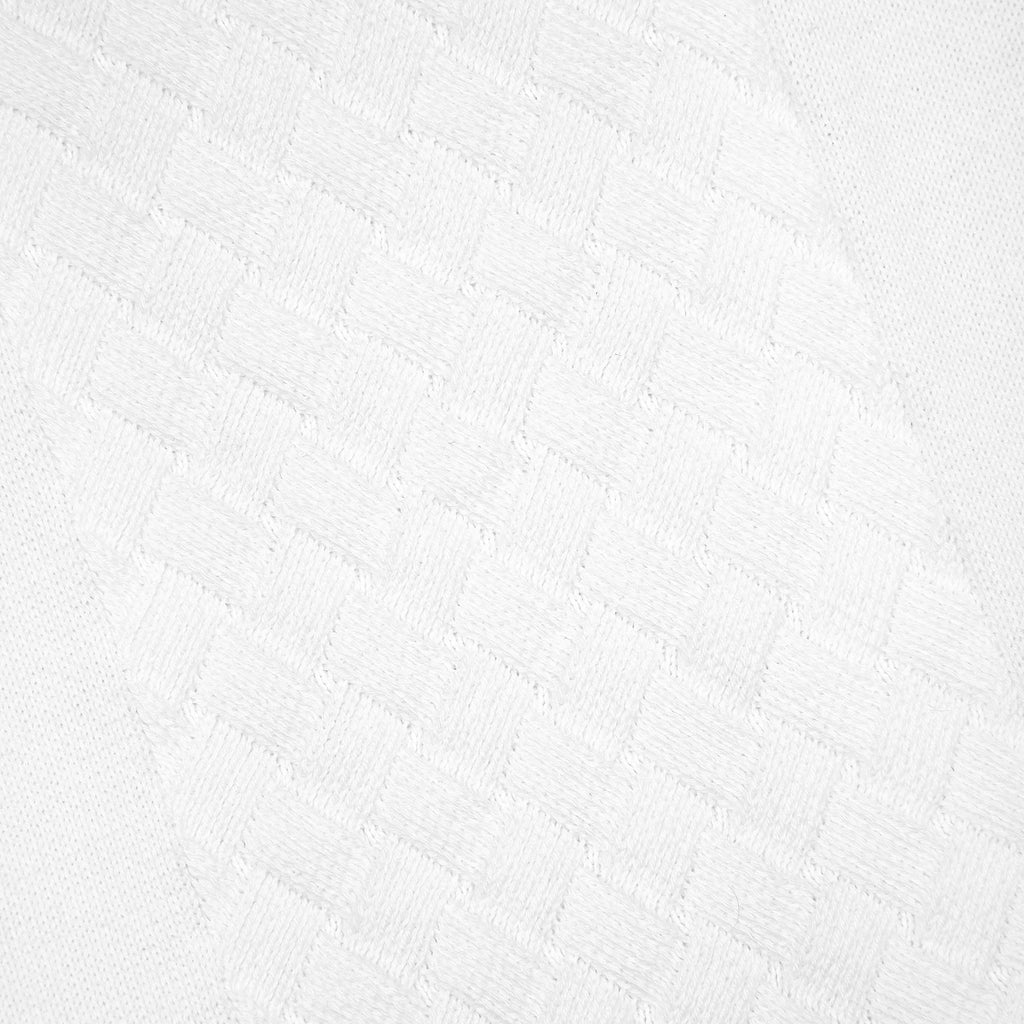 "on air" Polo knit off white