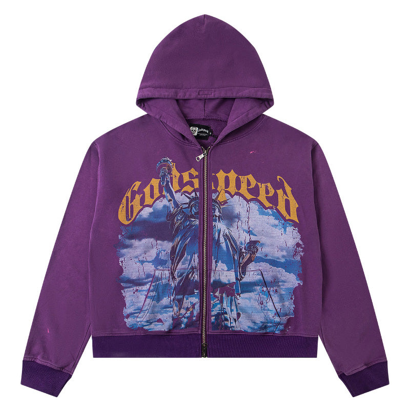 Godspeed Chrome Liberty Zip Hoodies