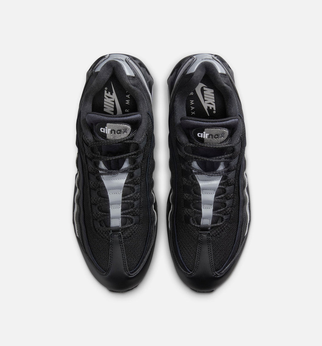 Air Max 95 Big Bubble OG "Reflective Accents" Men's Lifestyle Shoes - Black / White / Metallic Silver