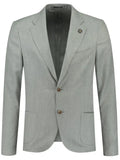 Lardini brooch-detail single-breasted blazer