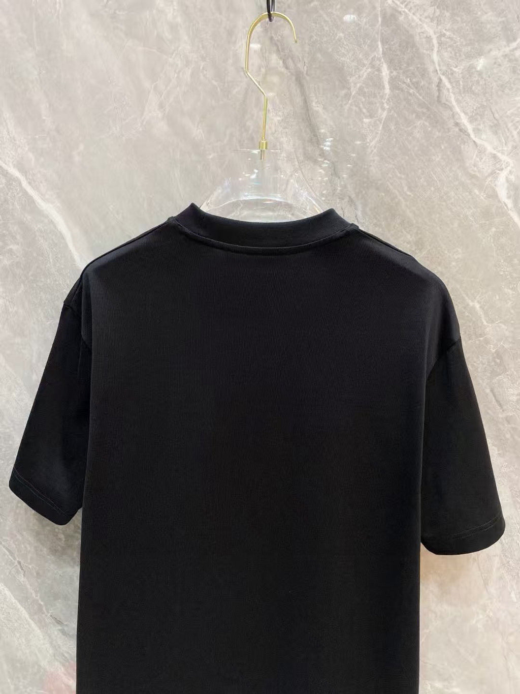 AMIRI Quatrefoil MA Symmetric Graphic Short‑Sleeve Tee
