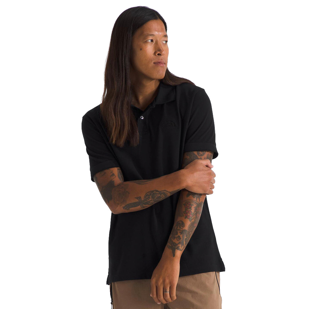 Camisa Essential Regular Polo para hombre color negro