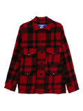 Junya Watanabe MAN check-print shirt jacket