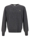 Lacoste embroidered crew-neck sweater