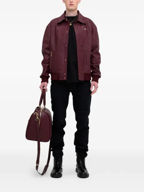 PLACE OF ËLMS Red Diamond classic-collar  jacket