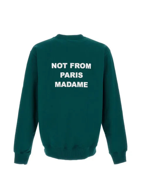 Drôle De Monsieur crew-neck logo sweatshirt