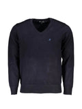 U.S. Grand V-neck embroidered sweater