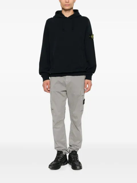 Stone Island 6100048 brushed organic cotton hoodie