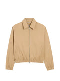 AMI Paris cotton padded jacket with Ami de Coeur