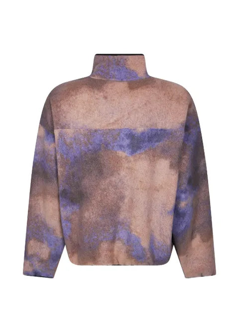 The North Face RedBox abstract-print fleece jacket