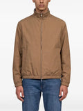 Lardini zip-up high-neck jacket