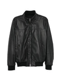 Enrico Mandelli zip-up leather jacket