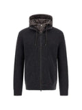 Herno ribbed-knit zip-up cardigan