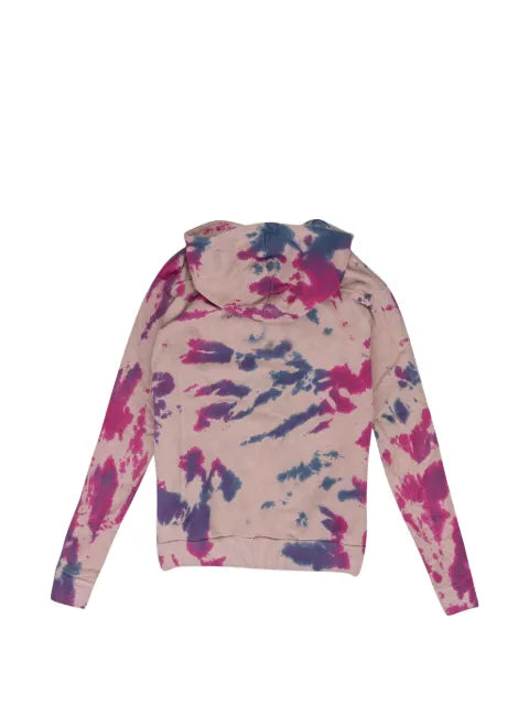 RHUDE tie-dye zip-up hoodie