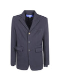 Junya Watanabe MAN herringbone-pattern single-breasted blazer