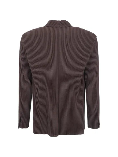 Homme Plissé Issey Miyake plissé-effect blazer