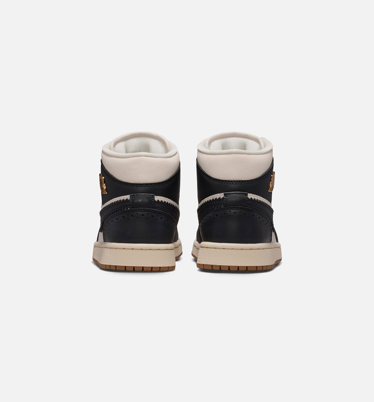 Air Jordan 1 Mid SE Women's Sneakers - Black / Chalk Grey / Pearl White