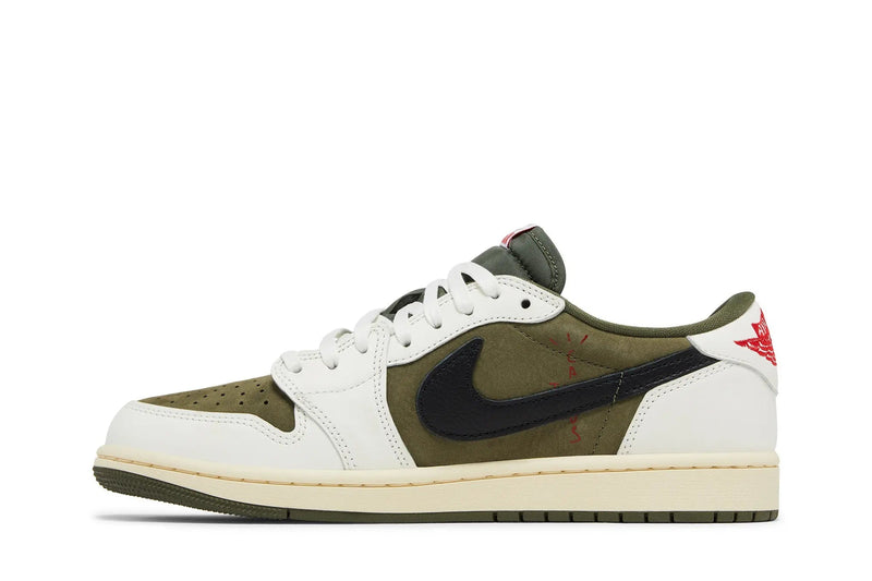 Travis Scott x Nike Air Jordan 1 Low OG SP 'Reverse Olive' (Medium Olive)