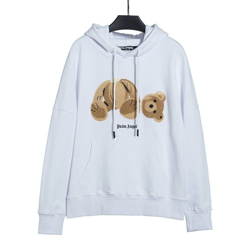 Palm Angels Kill the Bear Crocodile Heart Oversized Hoodie Streetwear