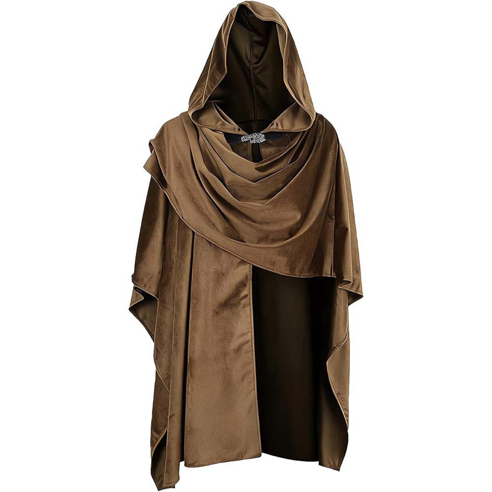 Halloween Medieval Hooded Shawl Cloak Dark Ranger Cosplay Cape