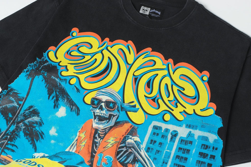 Godspeed Washed Rock Graphic T-Shirt