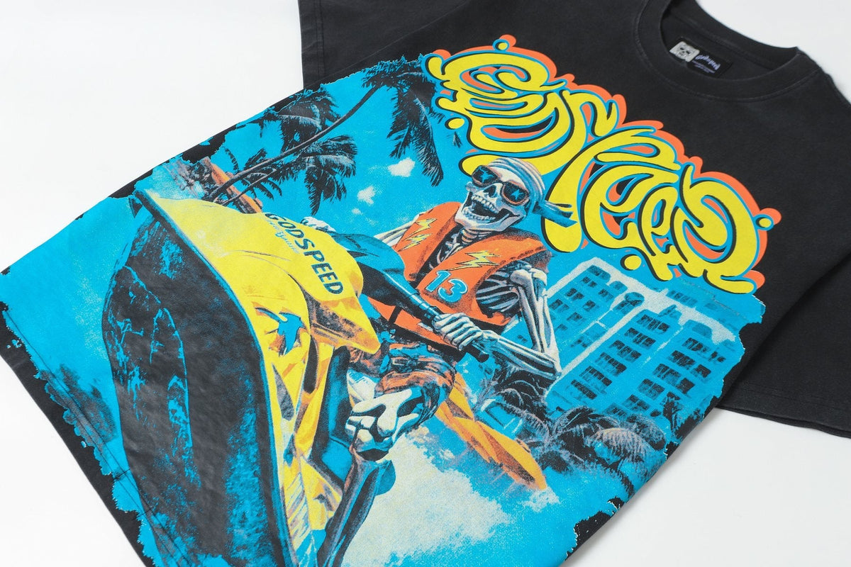 Godspeed Washed Rock Graphic T-Shirt