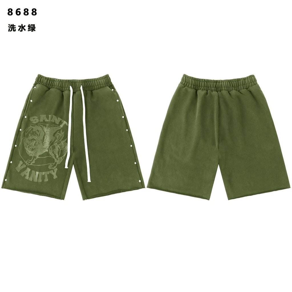 SAINT Vanity Animal Graphic Shorts