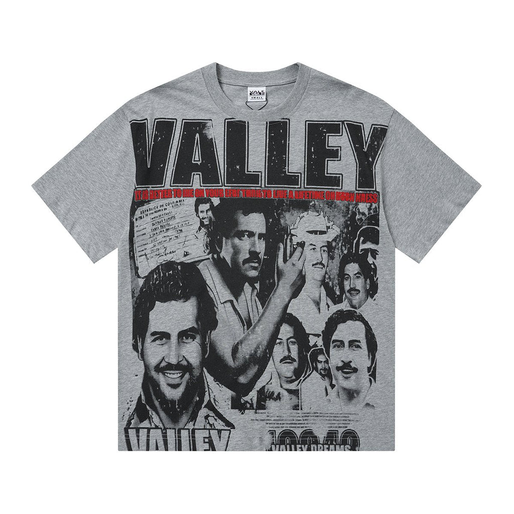 VALLEY Portrait Collage Graphic T-Shirt