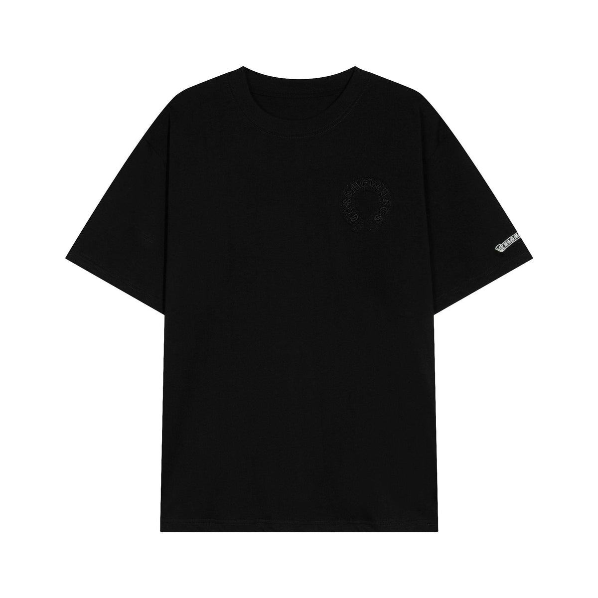 Chrome Hearts Horseshoe Floral Graphic T-Shirt