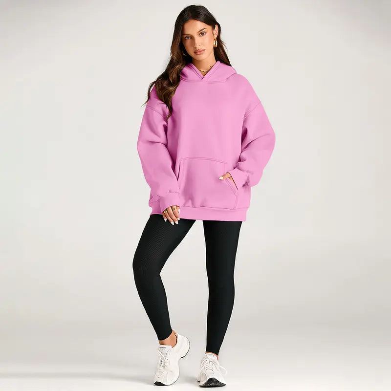Multicolor Oversized Hoodie