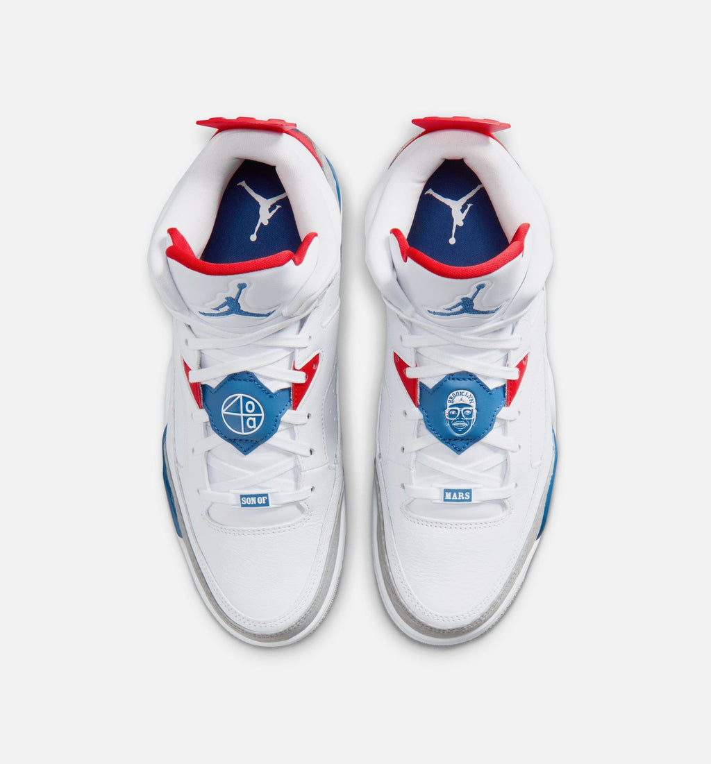 Son of Mars Low - Men's Lifestyle Shoe (White/Varsity Red/Light Smoke Grey/True Blue)