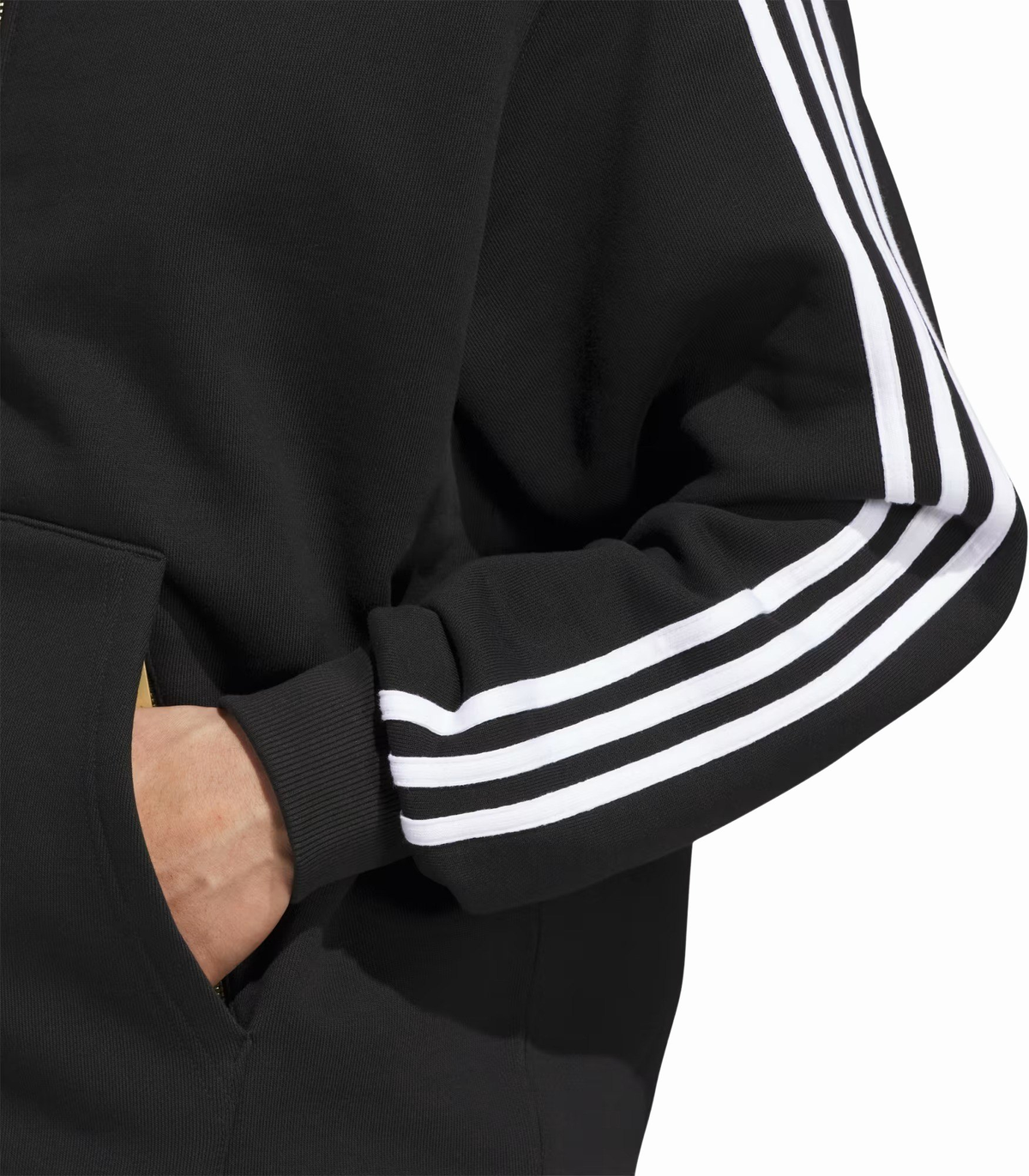 ADIDAS SKATEBOARDING TYSHAWN TRACK JACKET Black / White
