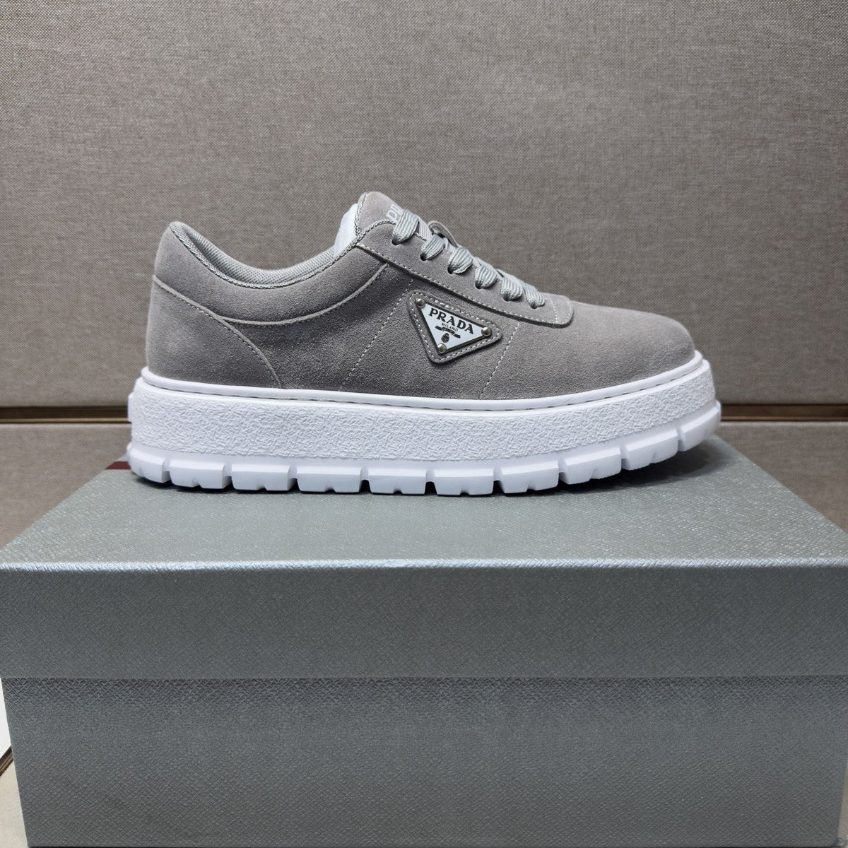 Prada Men's Paneled Chunky-Sole Sneakers