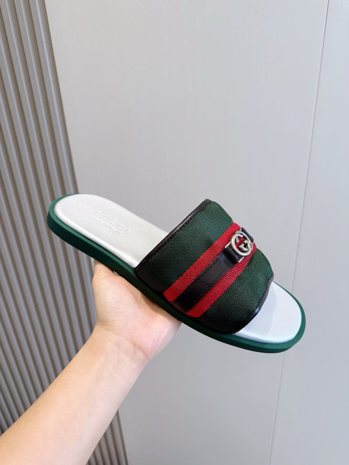 Gucci Interlocking G Slide Sandals