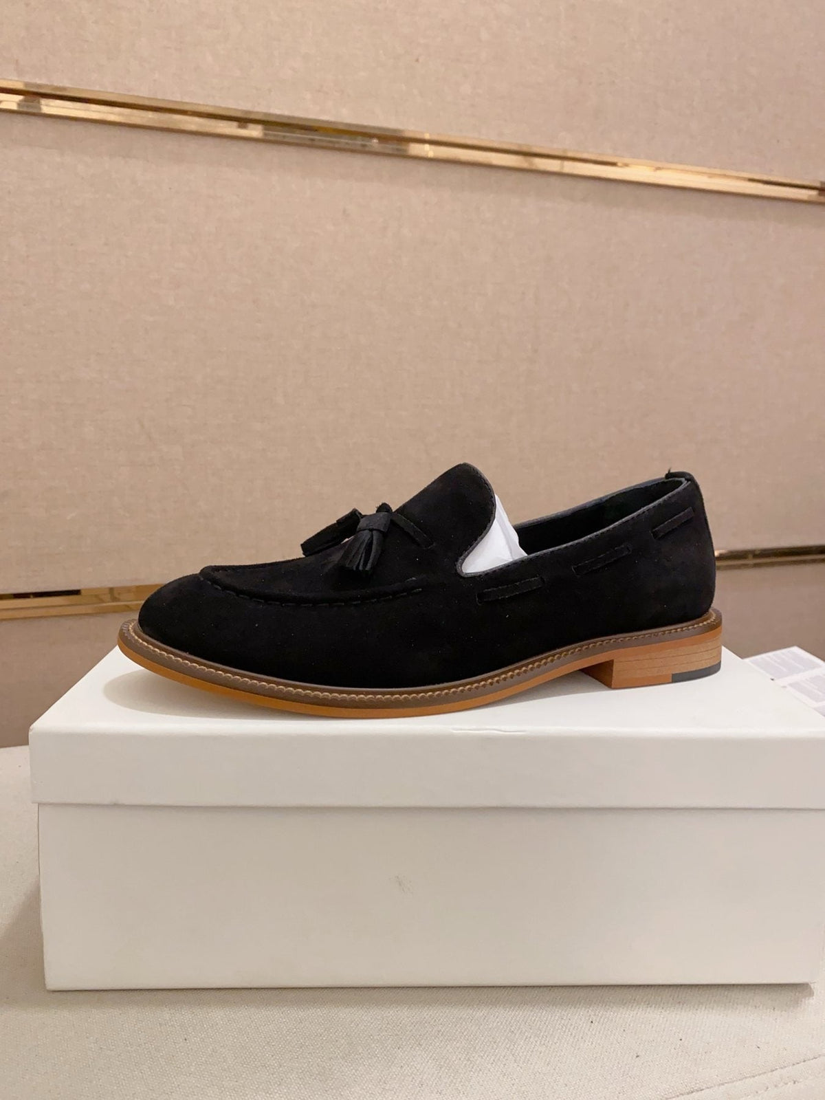 Brunello Cucinelli Suede Tassel Loafers